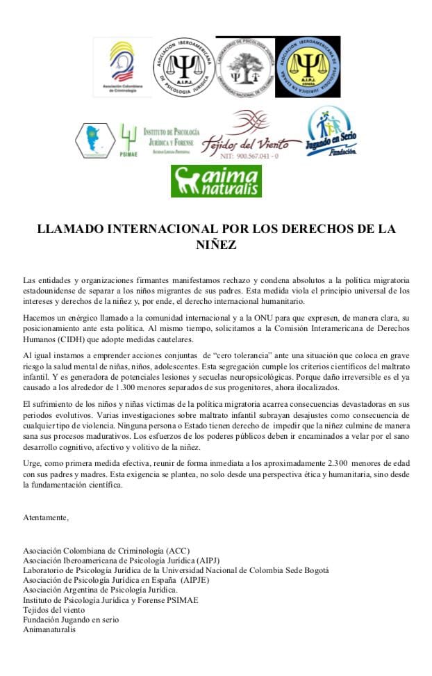 Carta Niños