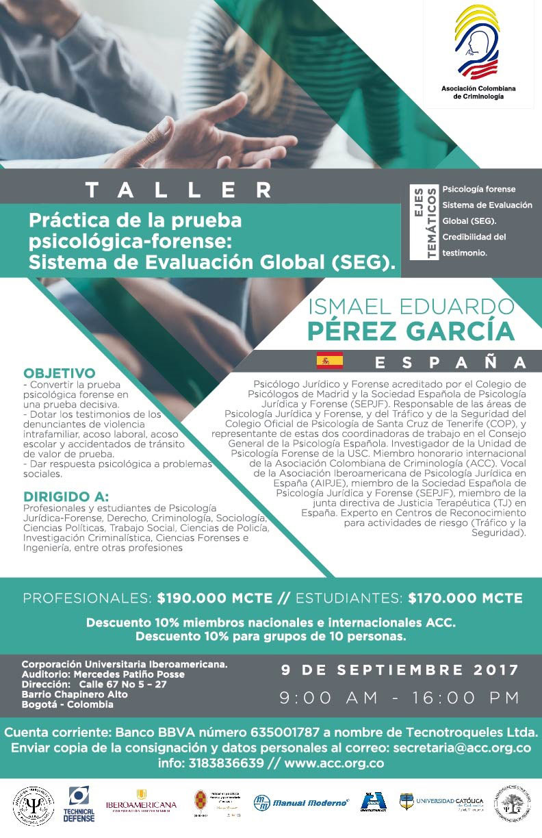 Taller Practica de la prueba psicologica forense