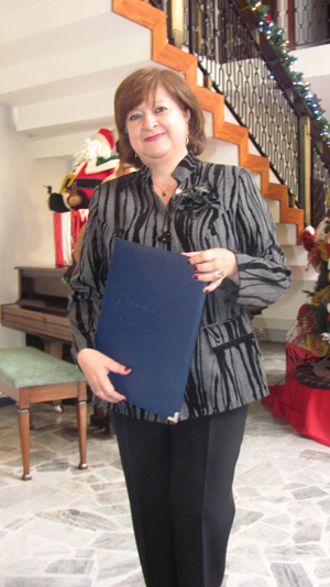 Reconocimiento Nancy Marina Vargas